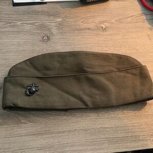 Olive Green Military Style Cap